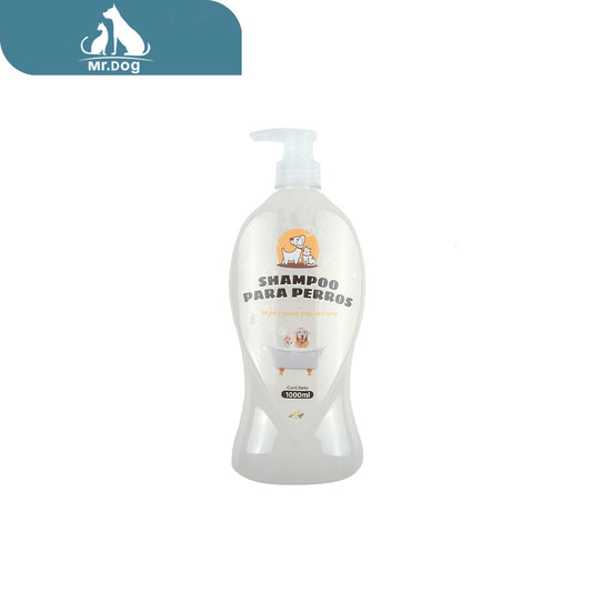 Shampoo  para mascotas de 1 l paq. con 12 pzas